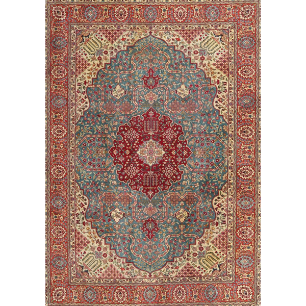 Bloomsbury Market Traditional Red Green Beige Area Rug Wayfair
