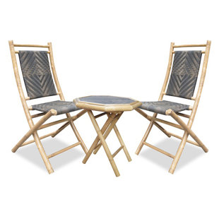 Bamboo Patio Conversation Sets You Ll Love Wayfair Quickview