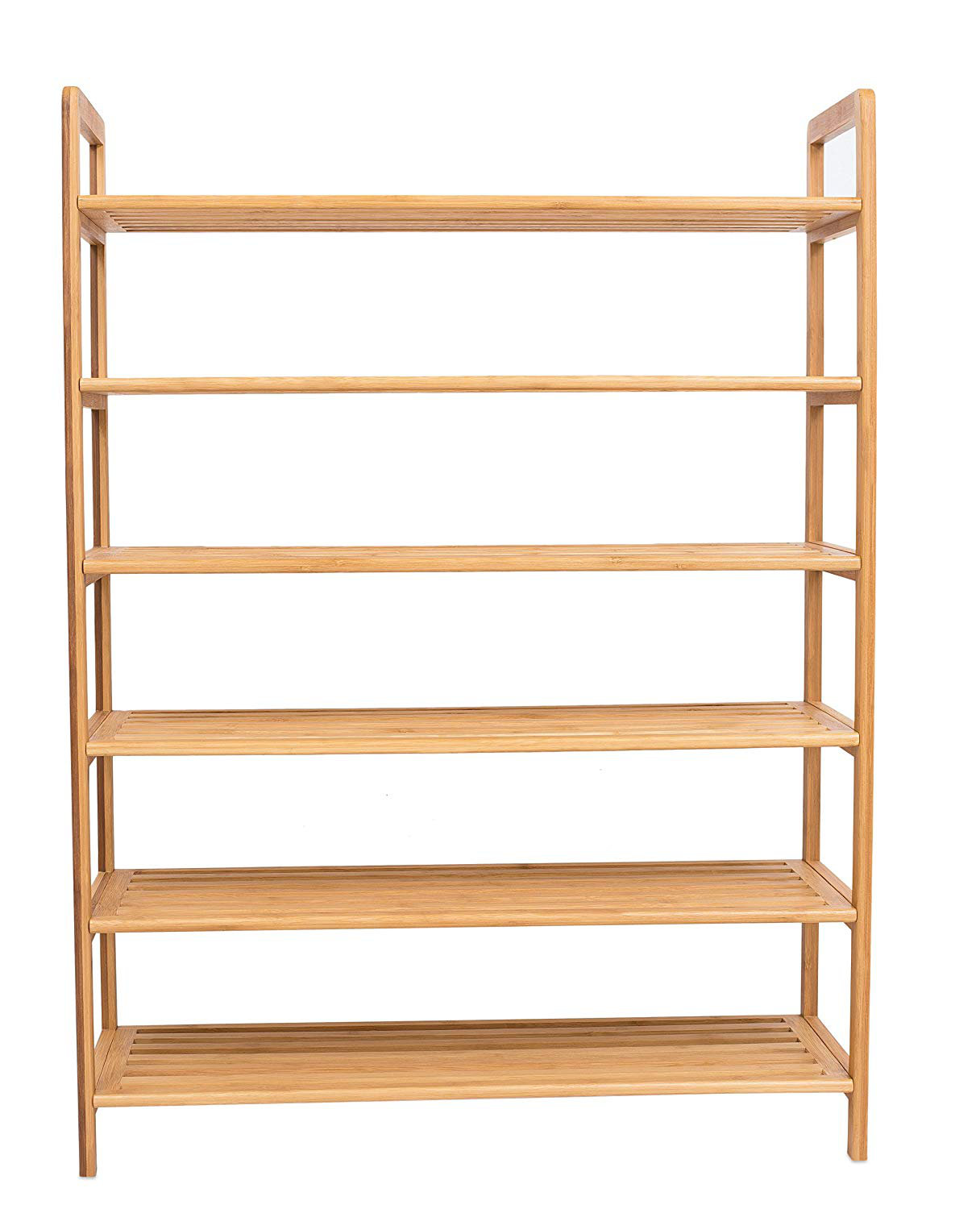 metal shoe racks for sale on Ebern Designs Bamboo 18 Pair Shoe Rack Reviews Wayfair