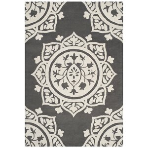 Romford Hand-Tufted Gray Area Rug
