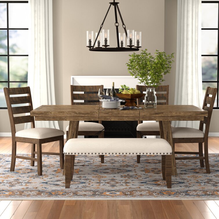 Three Posts™ Ismay 6 - Person Dining Set & Reviews | Wayfair