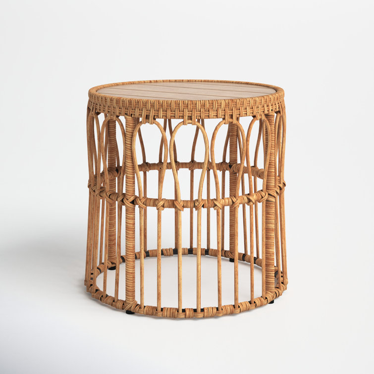 rotan side table