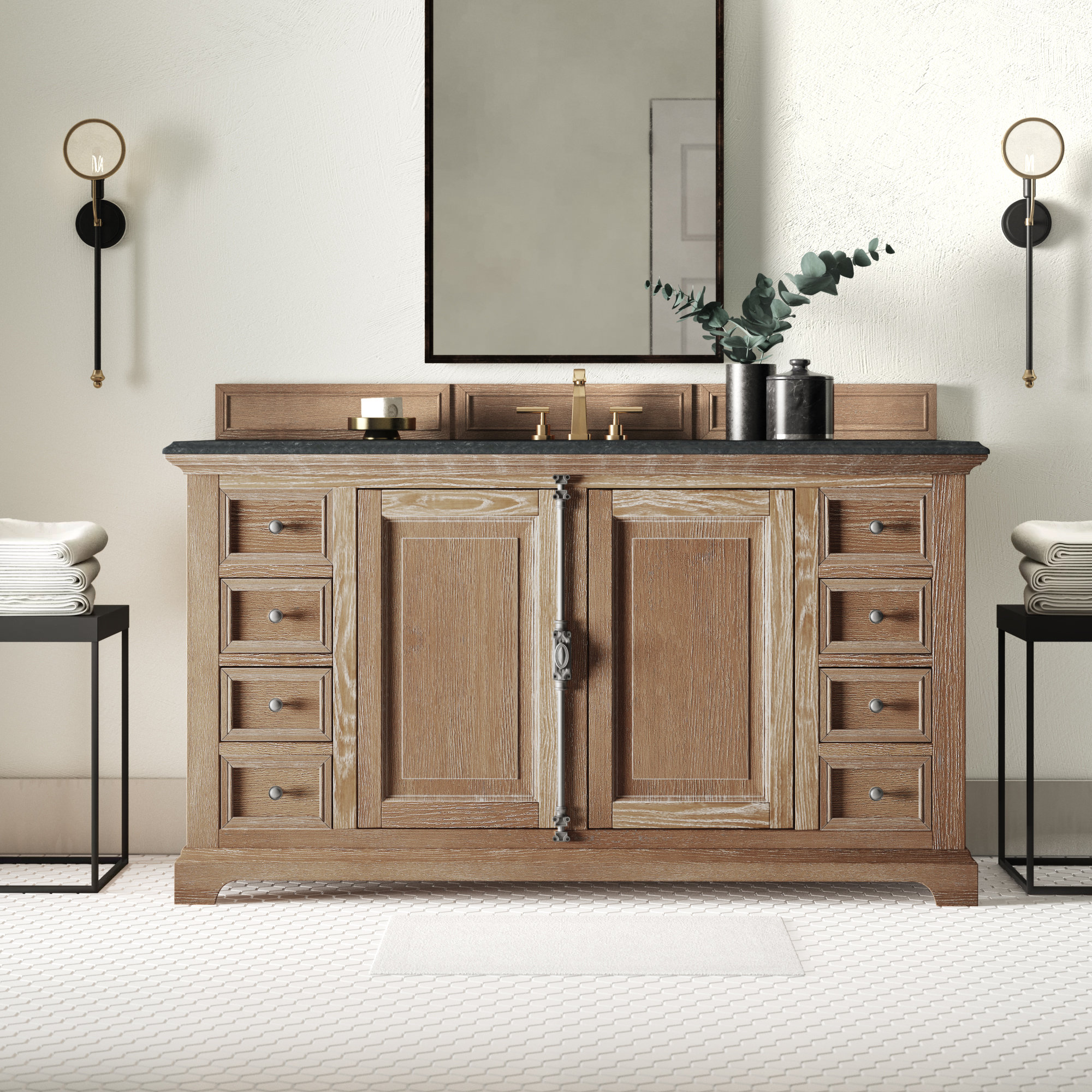 Darby Home Co Cuyuna 60 Single Bathroom Vanity Base Only