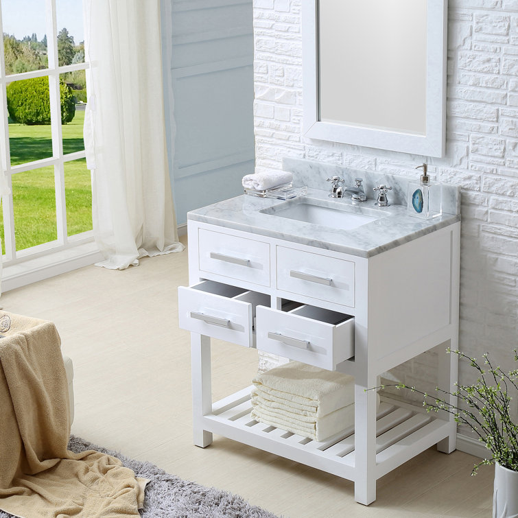 Perego 30 Single Bathroom Vanity Set Reviews Allmodern