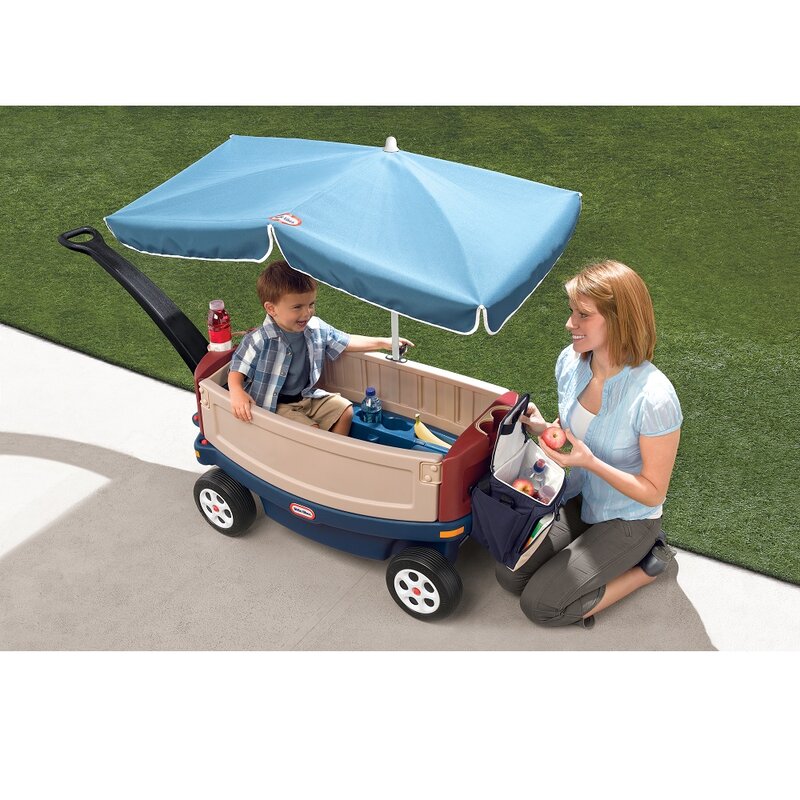 little tikes ride and relax wagon