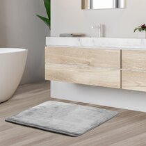 US_ Thick Memory Foam Spa Bathroom Shower Mat Carpet Non-slip Rug Soft Floormat 