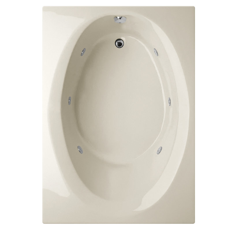 Hydro Systems Designer Ovation 84" x 42" Drop In Whirlpool Bathtub Perigold
