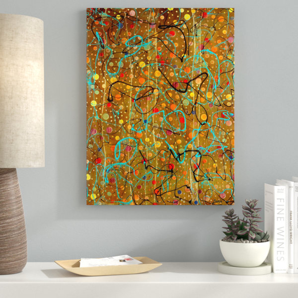 Latitude Run After The Ball Acrylic Painting Print On Canvas