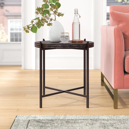 copper side tables for living room