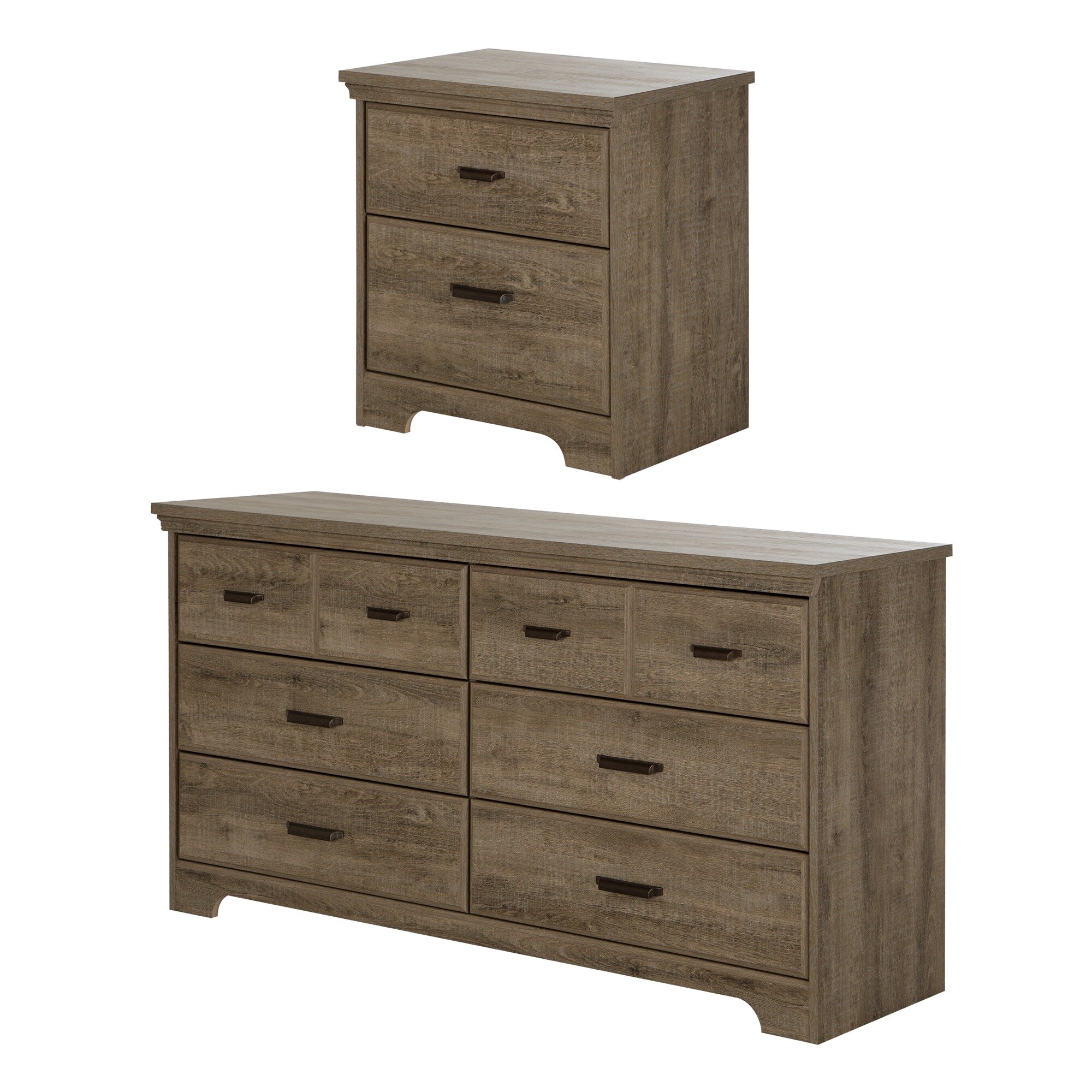 Cheap Black Dresser Set