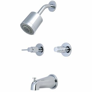 NuvoFusion Tub and Shower Faucet with Lever Handle