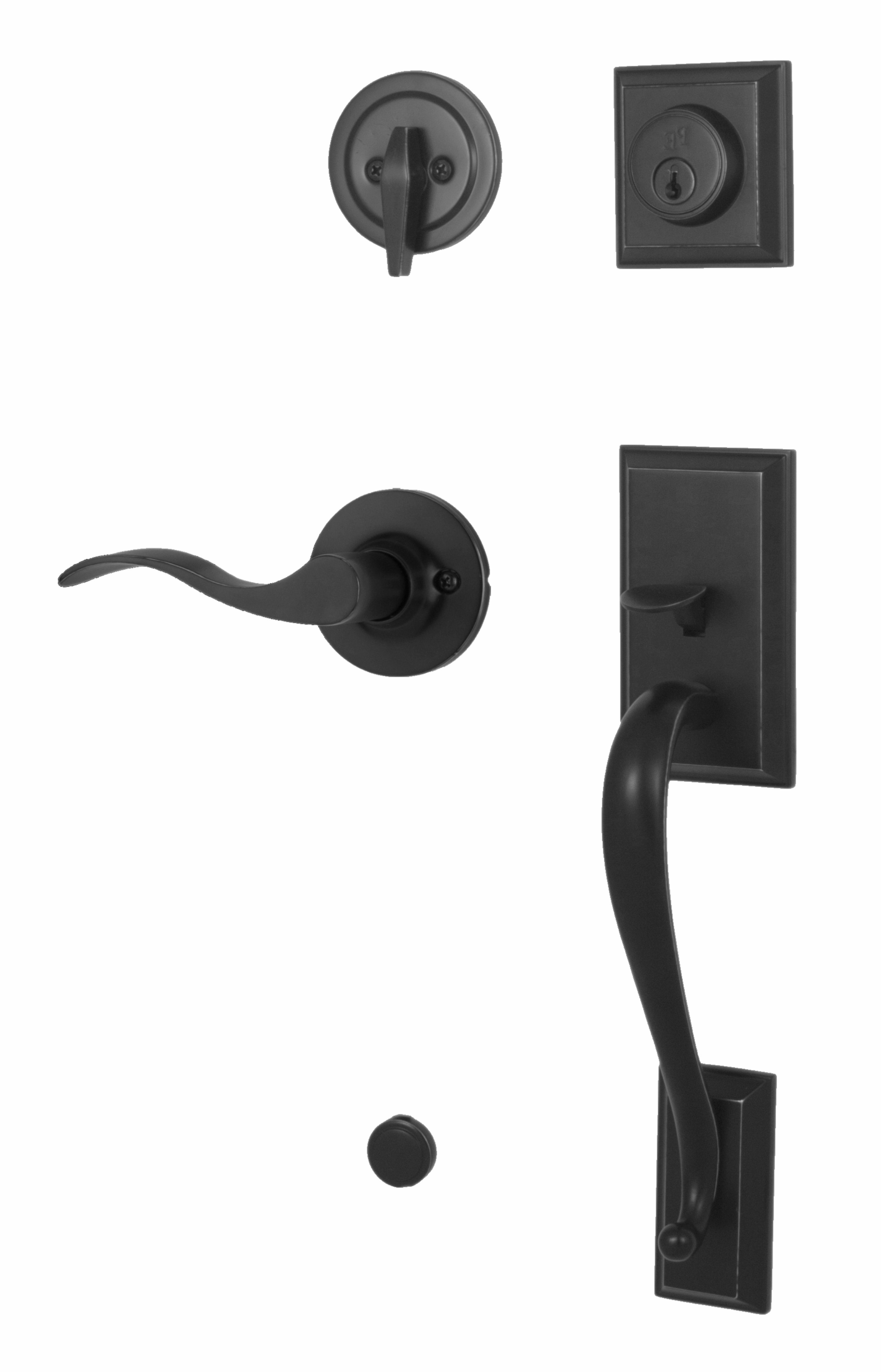 Weslock Handleset with Single Cylinders Deadbolt and Premiere