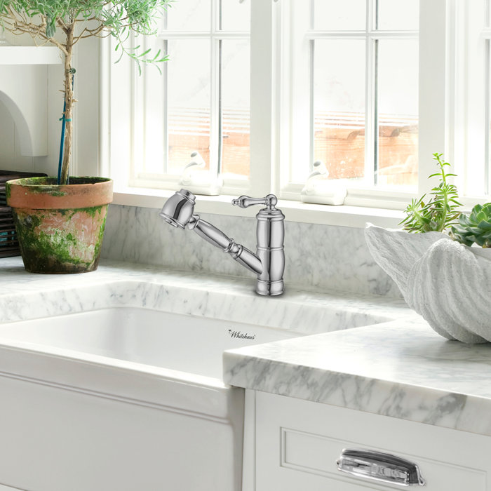 Vintage Iii Plus Pull Out Single Handle Kitchen Faucet Vintage Iii Plus Pull Out Single Handle Kitchen Faucet