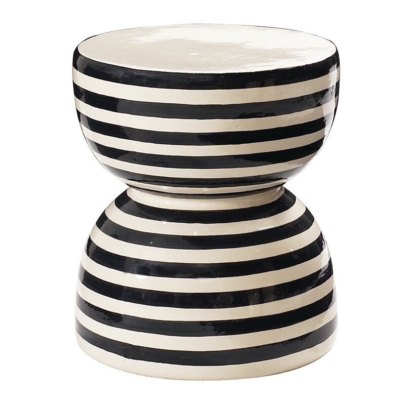 Seasonalliving Time Ceramic Side Table Wayfair