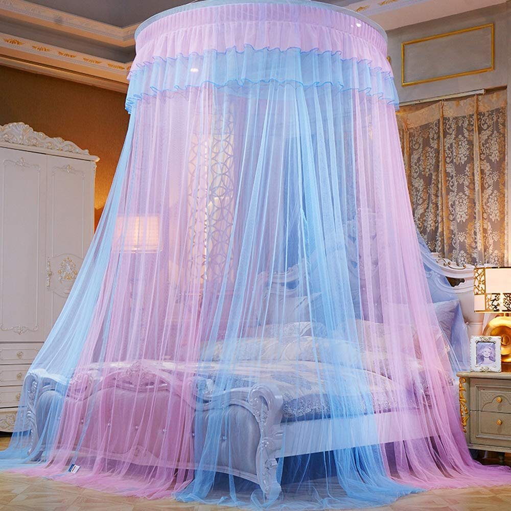 Mosquito Nets Bed Home Bedding Mesh Tent Lace Canopy Elegant Netting Princess 