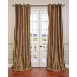 Curtains With Gold Grommets Wayfair