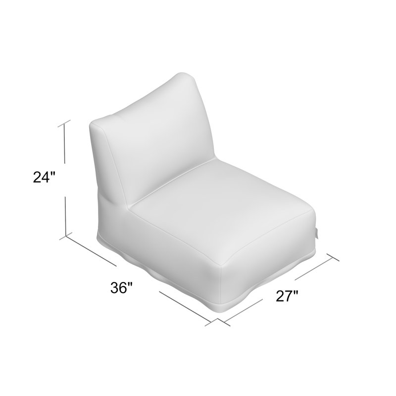 Telly Standard Bean Bag Chair Lounger Reviews Allmodern