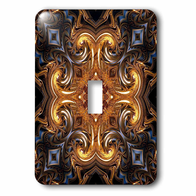 3drose Elegant Cross Mandala 1 Gang Toggle Light Switch Wall Plate Wayfair