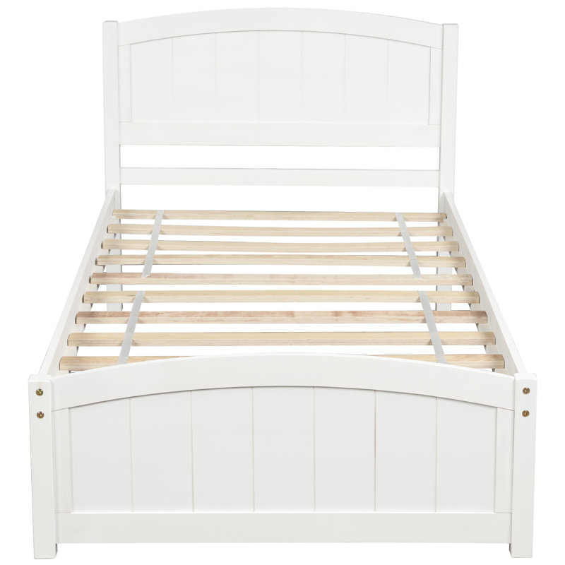 wayfair twin bed white