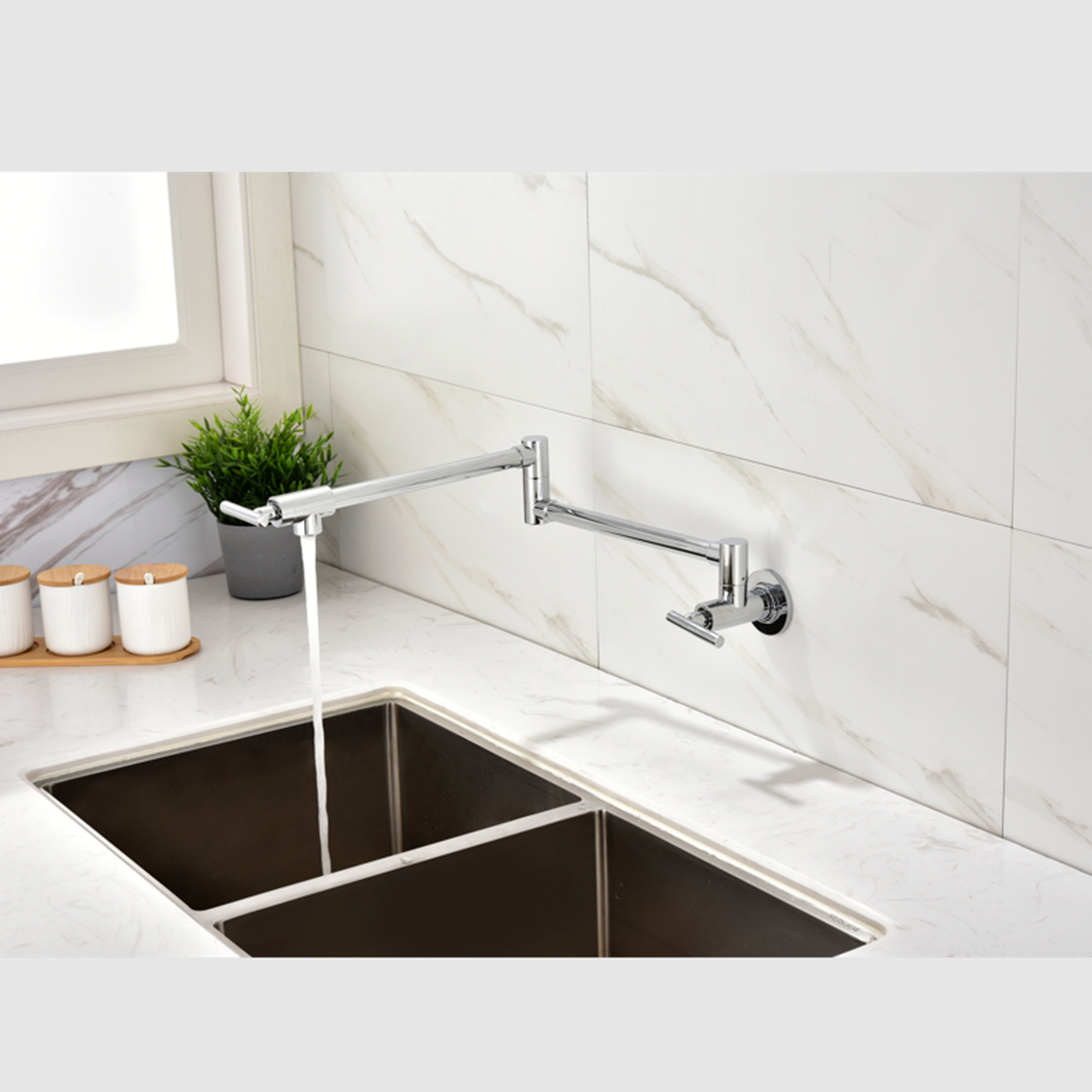 INLE WallMounted Pot Filler Wayfair