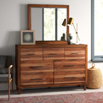 Rustic mahogany dresser clearance