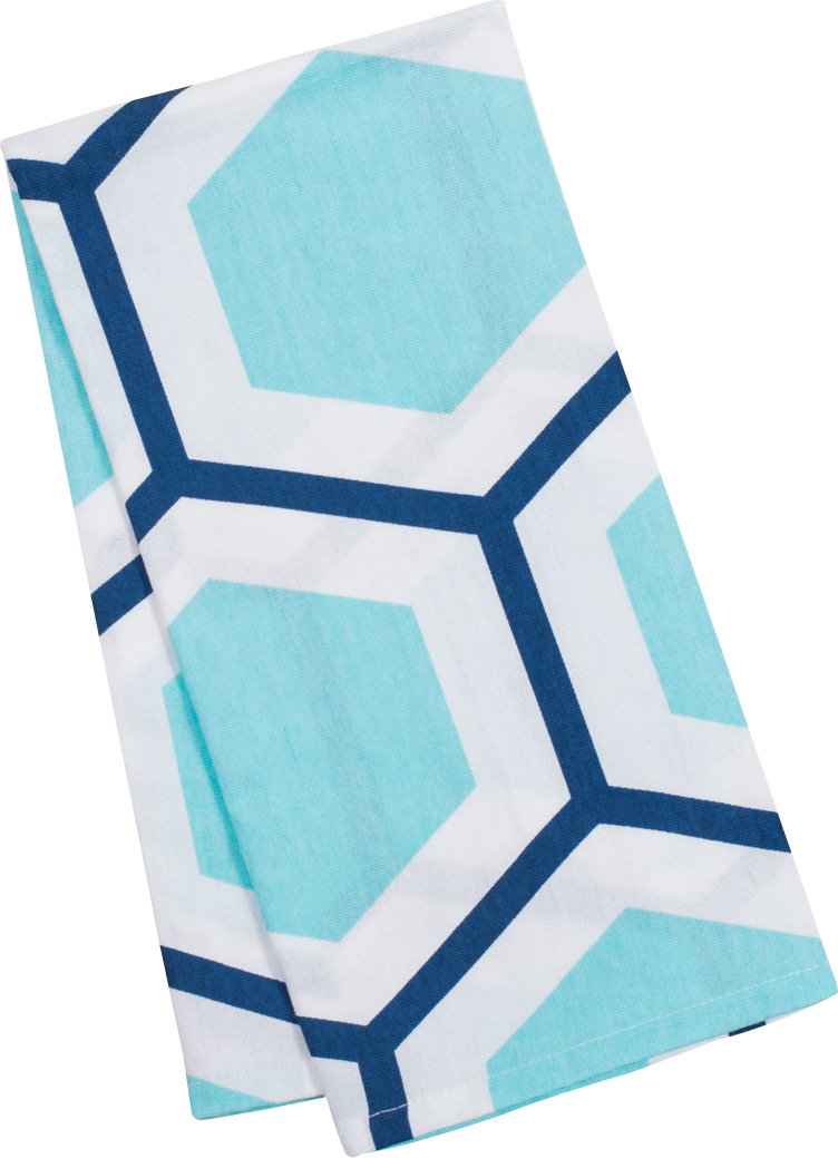 Ivy Bronx Patterned 100 Cotton Kitchen Towel Reviews Wayfair