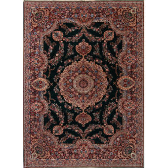 Brayden Studio Eleanora Gaze Hand Tufted Wool Crimson Area Rug Wayfair