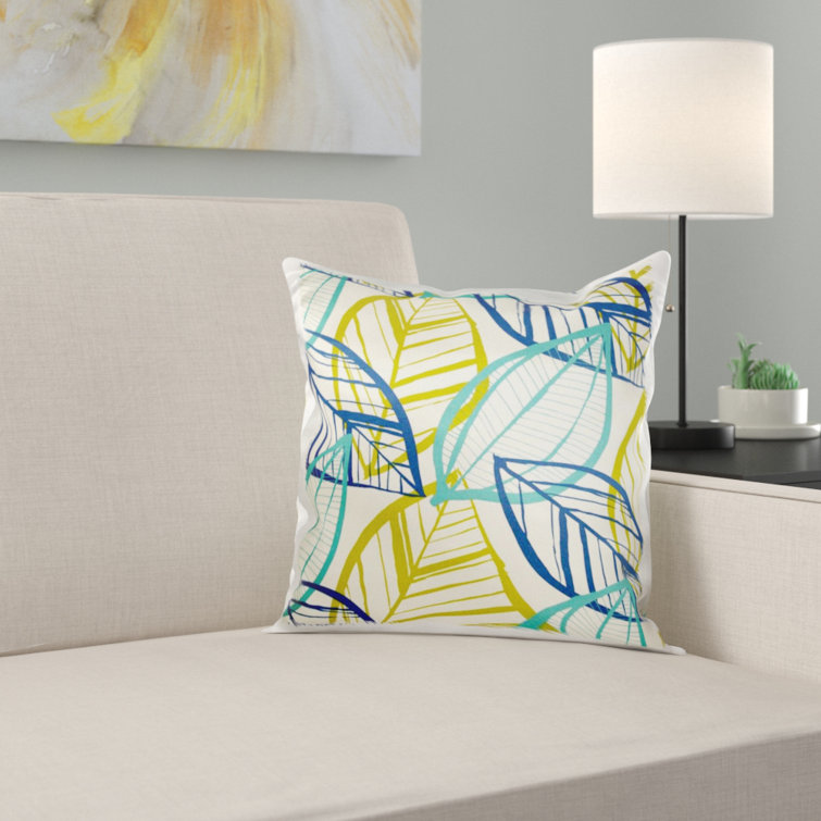 chartreuse throw pillow