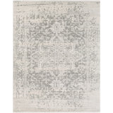Hillsby Oriental Charcoal/Light Gray/Beige Area Rug