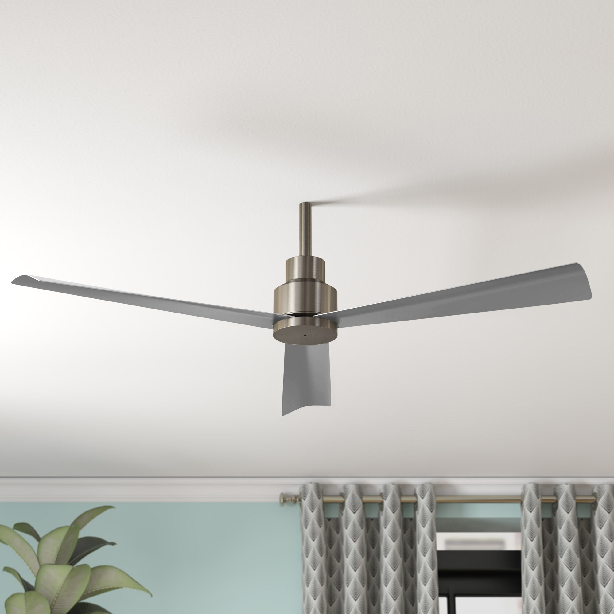 Minka Aire 44 Simple 3 Blade Outdoor Propeller Ceiling Fan With Remote Control Reviews Wayfair