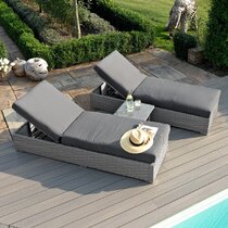 wayfair sun loungers with cushions