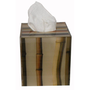 Bamboo Tissue Box Cover Wayfair Bamboo Tissue Box Cover