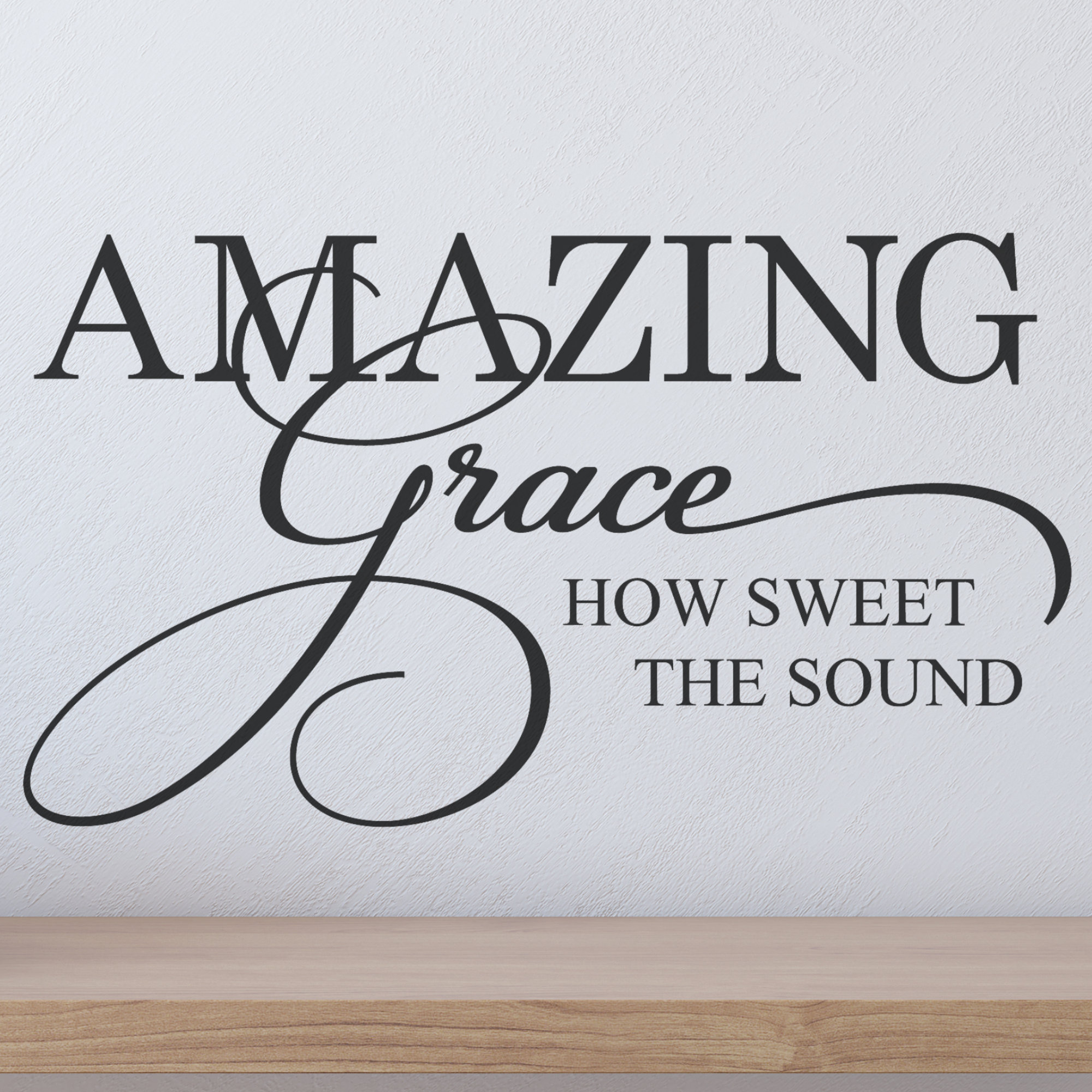 Winston Porter Amazing Grace Wall Decal Wayfair