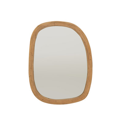 Maui Mirror Rattan M Natural