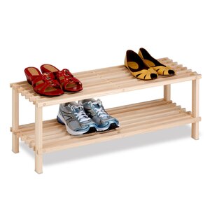 Rack Solid Wood Shoe Storage You Ll Love In 2021 Wayfair