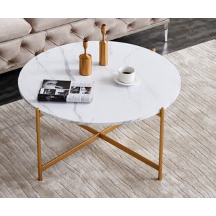 @ Pantanella Cross Legs Coffee Table by 17 Stories Best ...