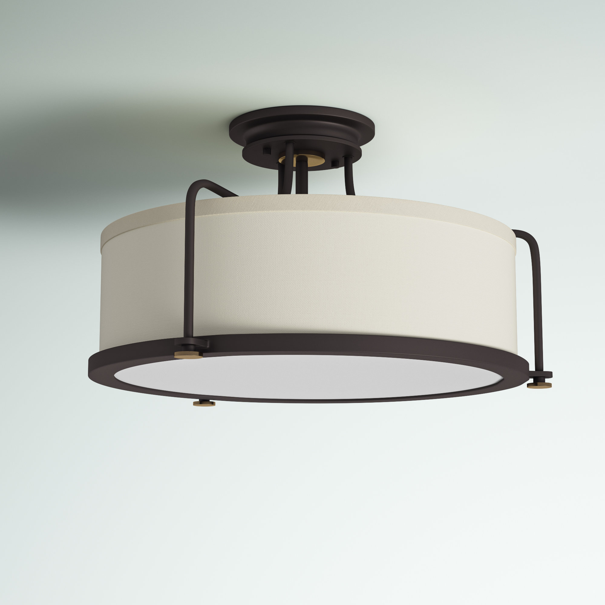 contemporary semi flush lighting