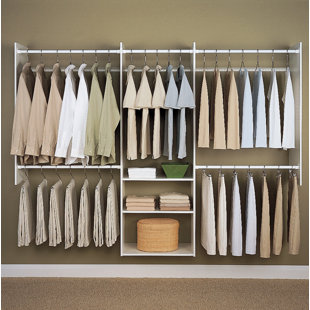 Wall Mounted Closet Systems Joss Main