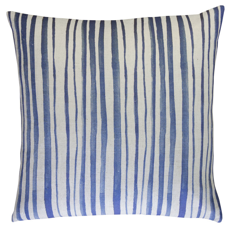 stripe throw pillow