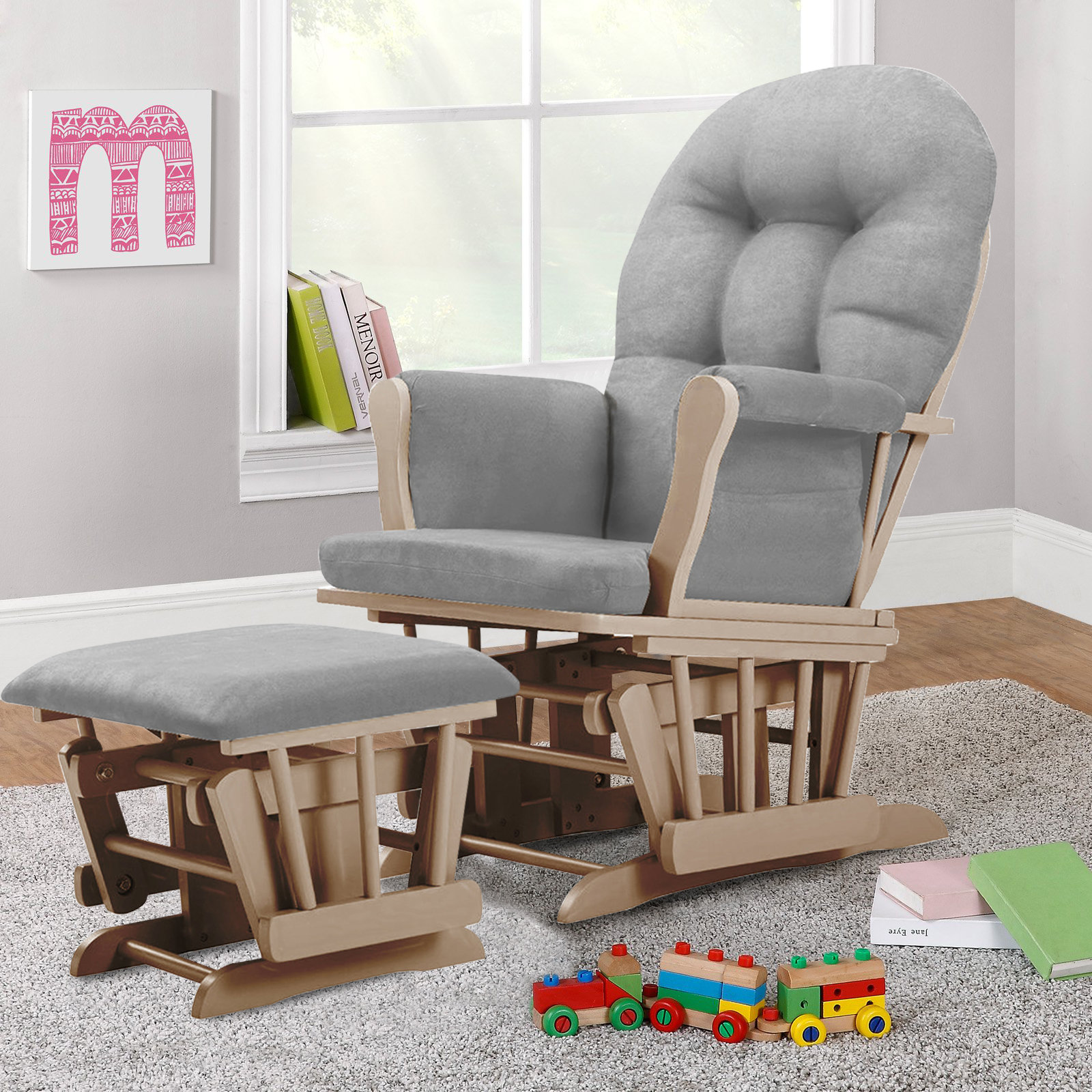 essex glider and ottoman