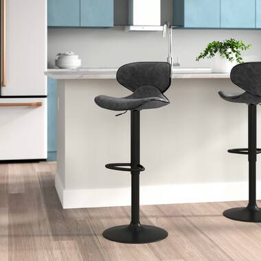 galento adjustable height swivel bar stool