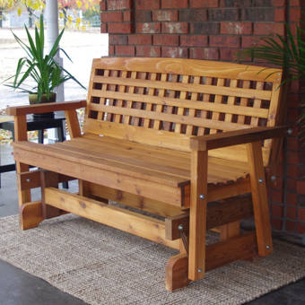 Trex Cape Cod Adirondack Glider Bench Wayfair