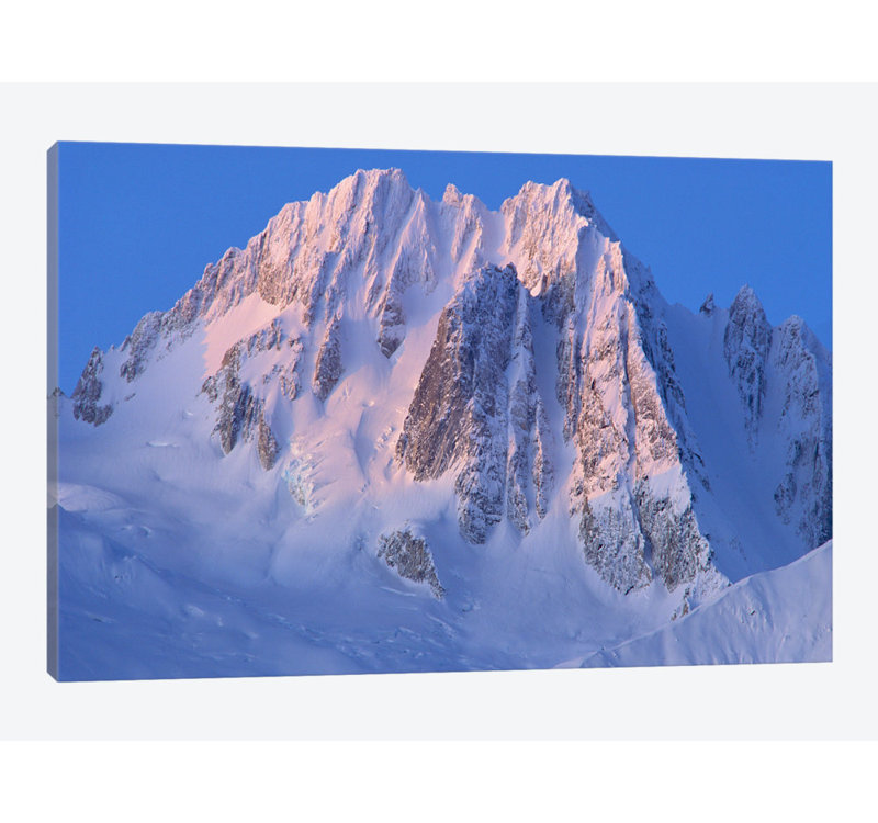 East Urban Home Snow Covered Peaks Of Takhinsha Mountains Glacier Bay National Park And Preserve Alaska Photographic Print On Canvas Wayfair