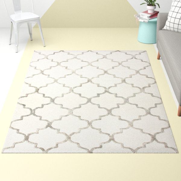 Fairmont Park Handgefertigter Teppich Loyers in Elfenbeinfarben