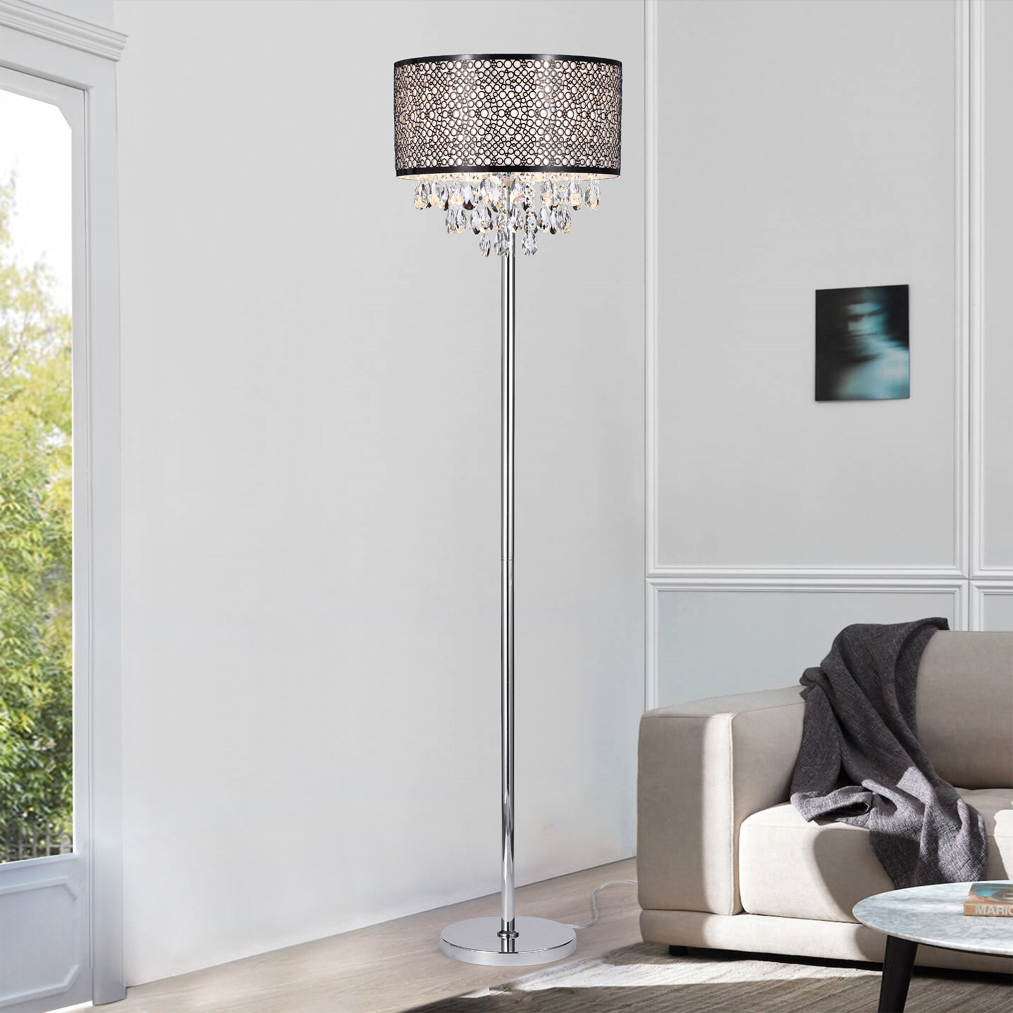 elegant floor lamps for living room