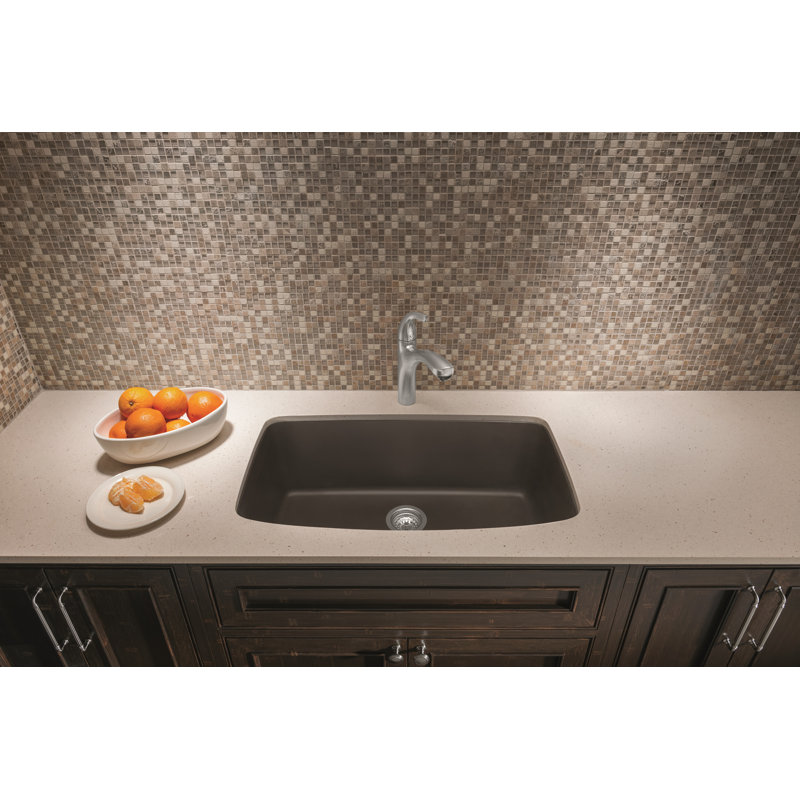Blanco Valea 32 L X 19 W Super Single Undermount Kitchen Sink Valea 32 L X 19 W Super Single Undermount Kitchen Sink
