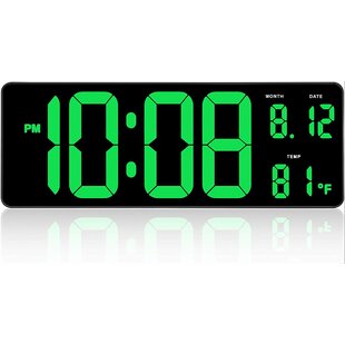 Large Digital Clock Wayfair