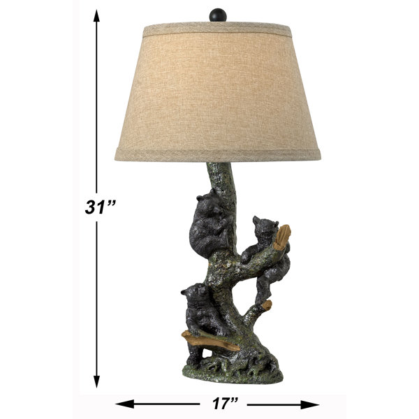 Medallion Lighting Grigio 31 Natural Table Lamp Set Wayfair