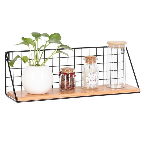 Gracie Oaks Thorgard Wall Storage Organizer With Wall Baskets Wayfair