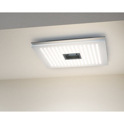 Grid Flush Mount Blackjack Lighting Color Temperature: 4000K